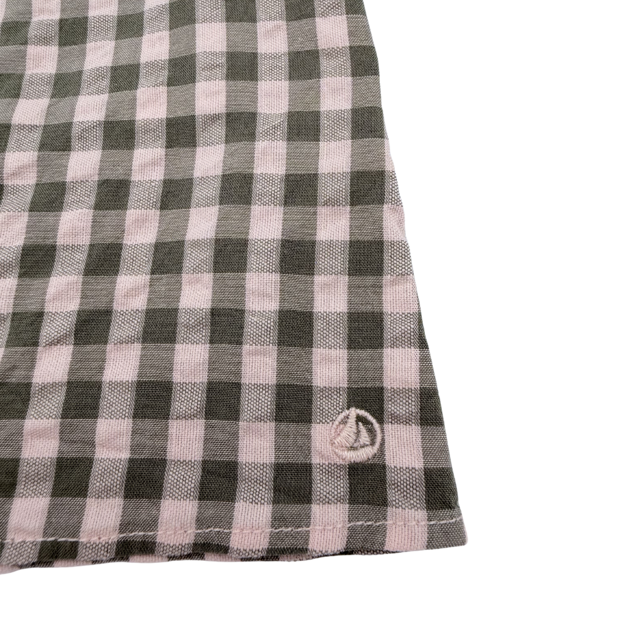 Blouse à carreaux — 12 mois