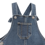 Salopette en jean bleu — 9 mois