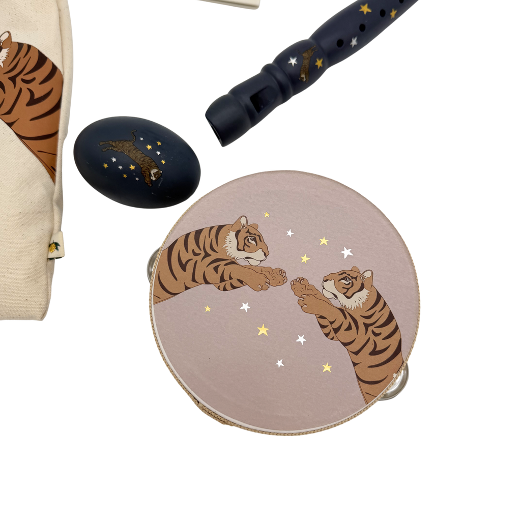 Set petit musicien tigre