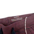 Pantalon rayé rouge et bleu - 6 mois