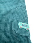 Pantalon vert canard en velours côtelé à poche cargo - 6 mois