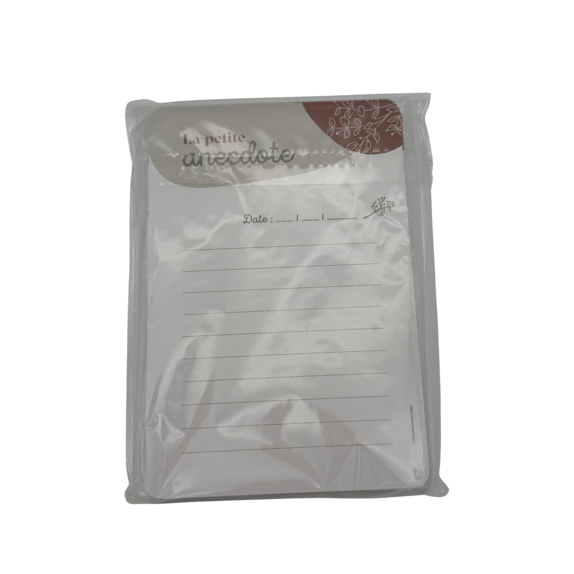 Cartes étapes bébé terracotta — lot de 16 cartes