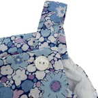 Barboteuse liberty bleue — 12 mois