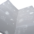 Tapis d'éveil pliable réversible 120 × 120 cm