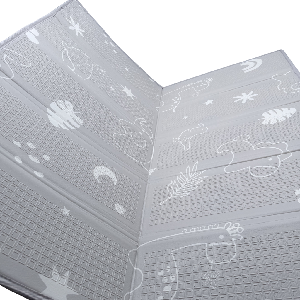 Tapis d'éveil pliable réversible 120 × 120 cm