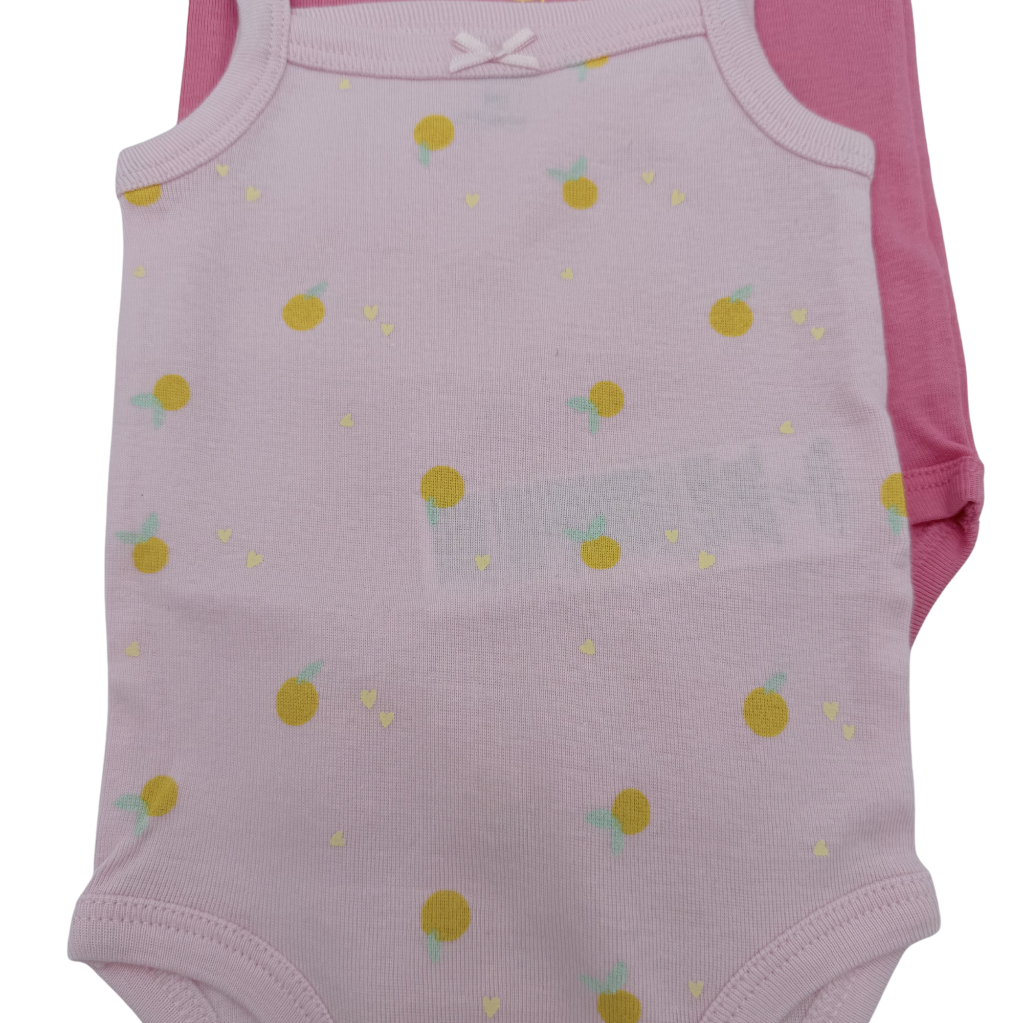 Lot de 3 bodies imprimés fruits - 6 mois