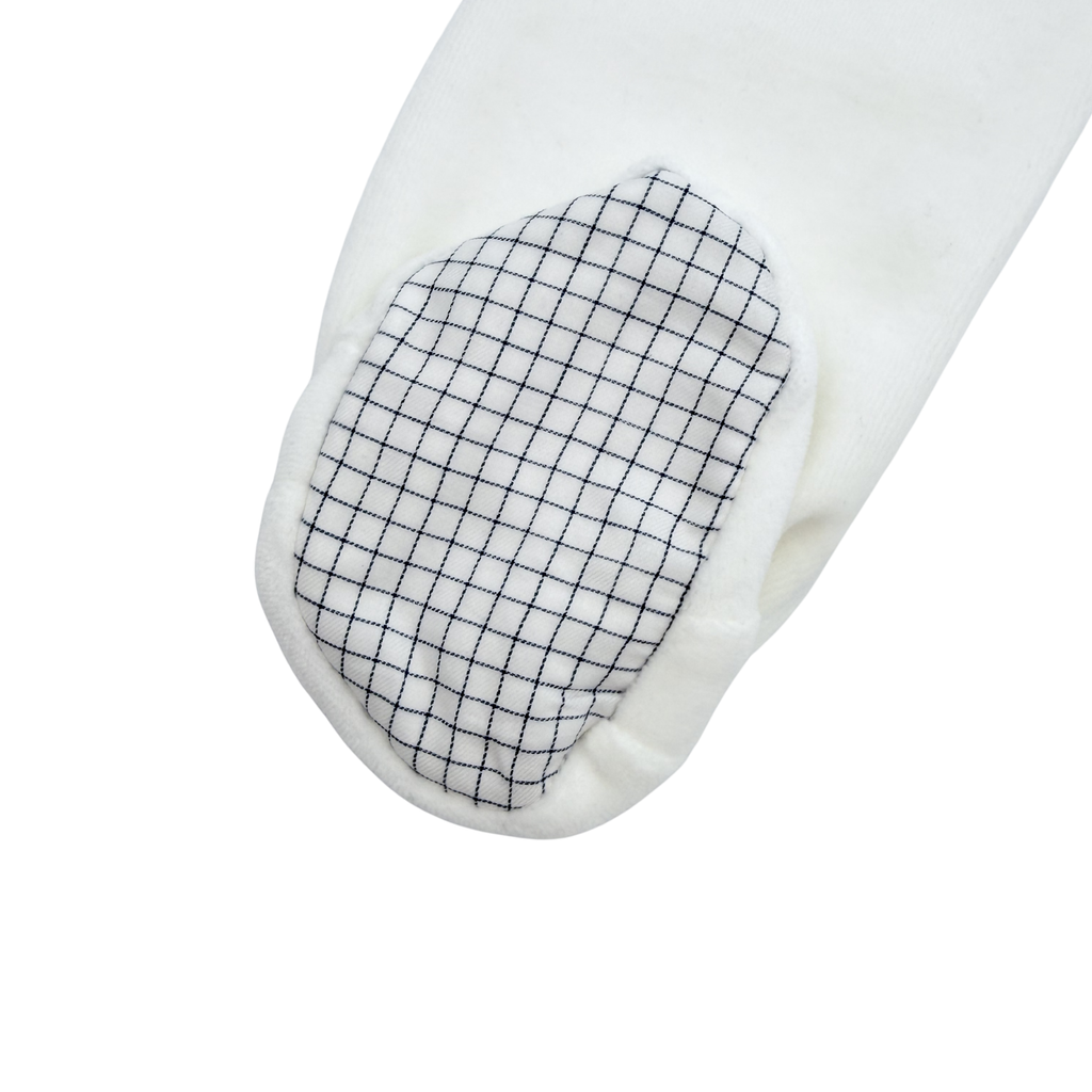 Pyjama velours blanc - 18 mois