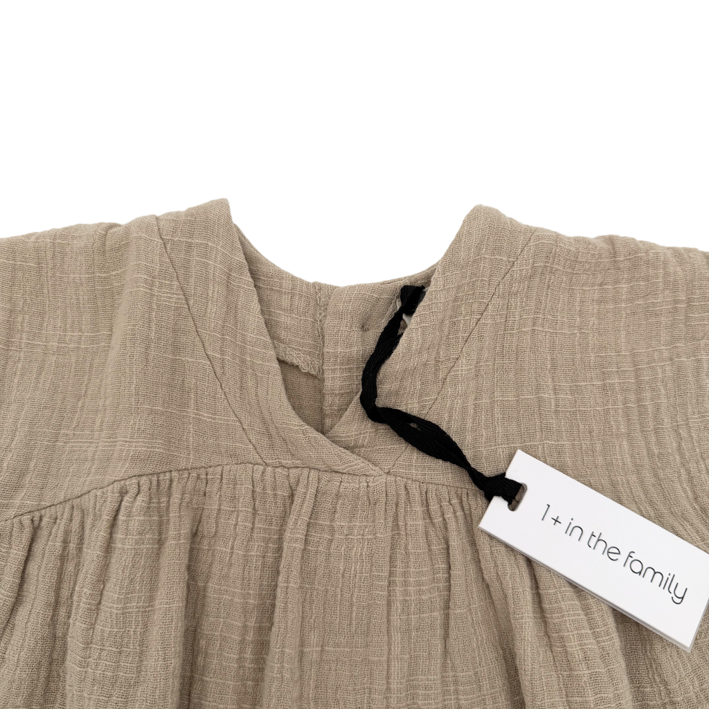 Robe beige — 3 mois