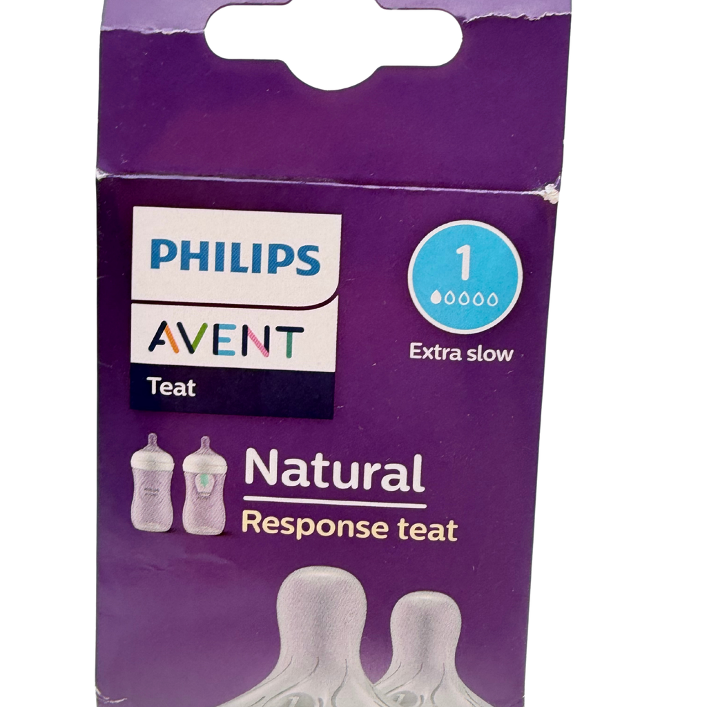 Lot de 2 tétines à débit extra lent – 0+ mois