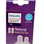 Lot de 2 tétines à débit extra lent – 0+ mois