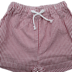 Ensemble t-shirt et short rayé – 18 mois