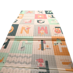 Tapis d'éveil pliable réversible alphabet & animaux — 176 x 147 cm