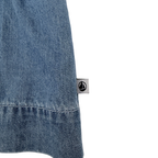 Robe salopette en denim bleu — 6 mois