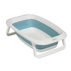 Baignoire pliable — blanche et bleue