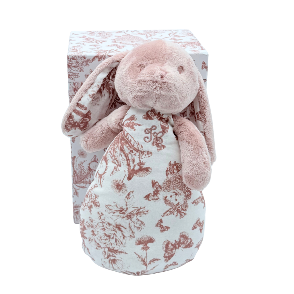Veilleuse musicale Augustin le Lapin - Toile de Jouy
