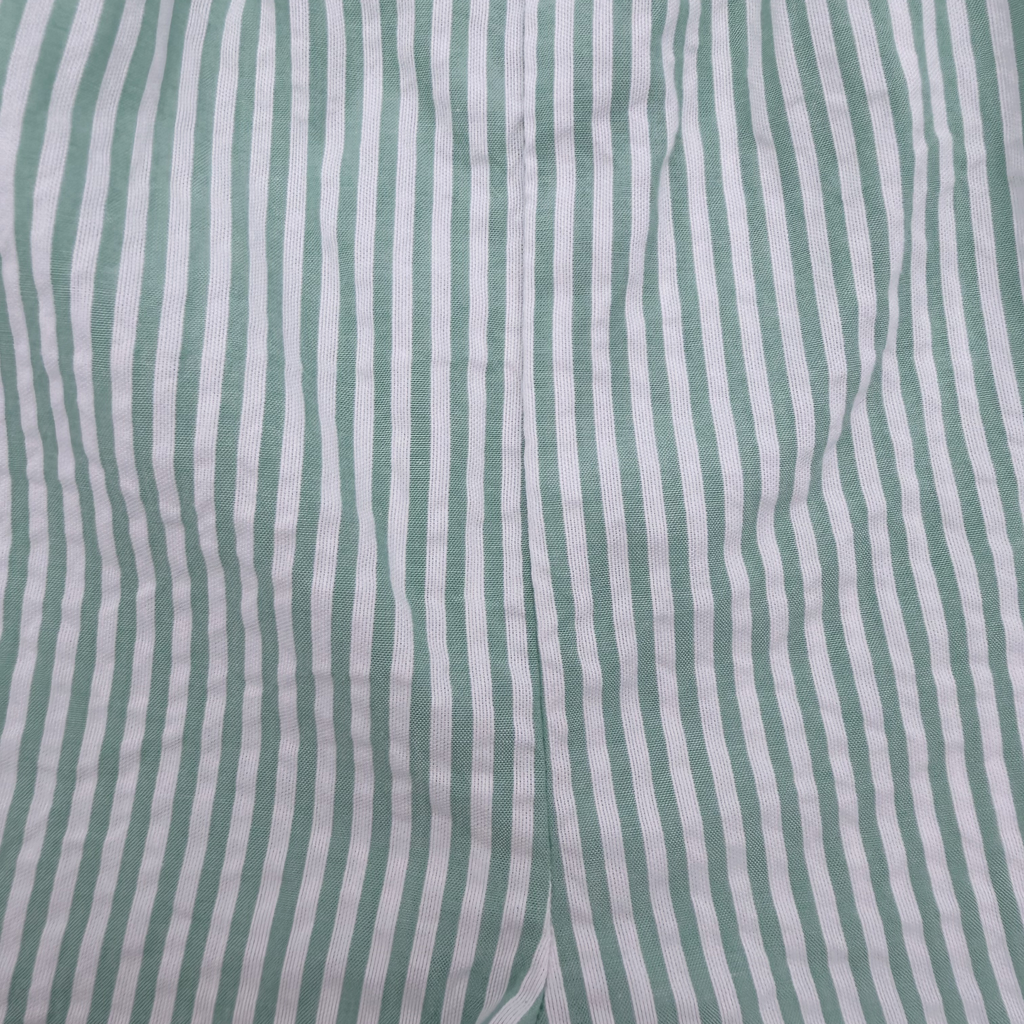 Combishort menthe et blanche - 24 mois