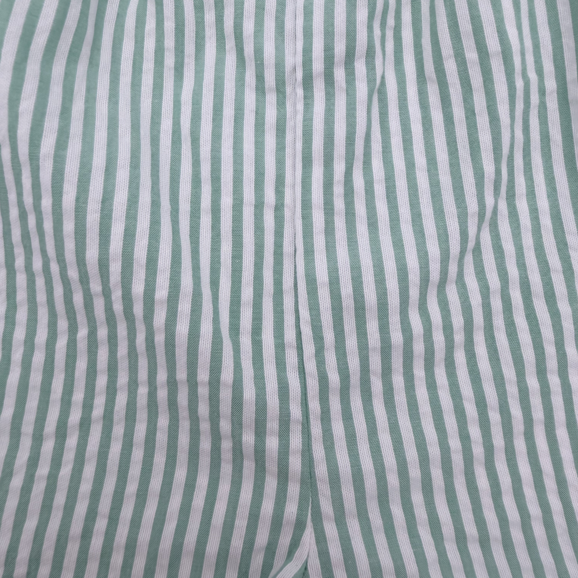 Combishort menthe et blanche - 24 mois