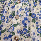 Top à bretelles imprimé fleurs bleues — 3 ans