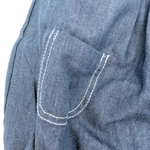 Barboteuse denim poches — 12 mois