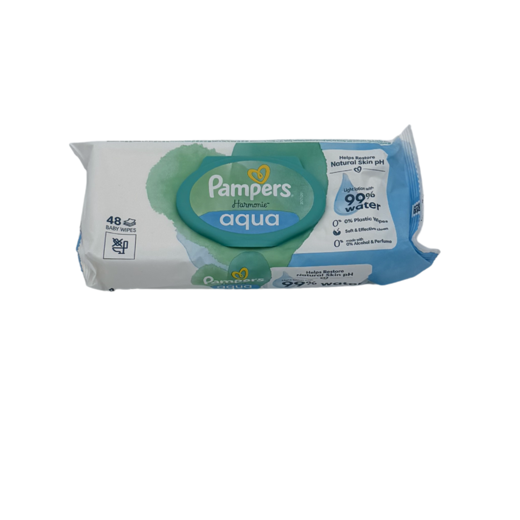 Paquet de 48 lingettes Aqua Harmonie