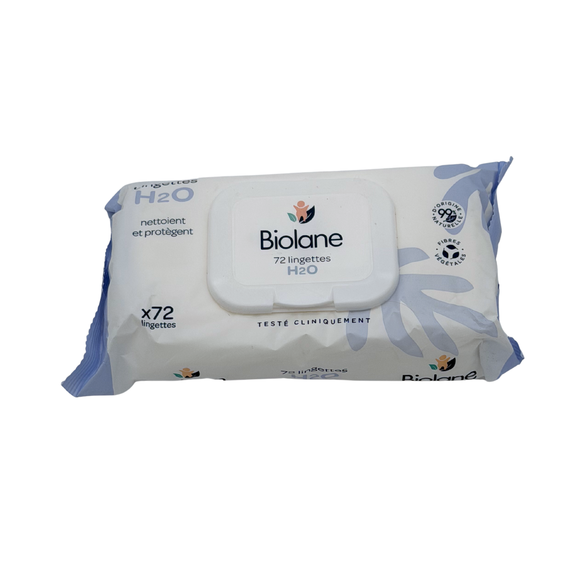 Paquet de 72 lingettes H2O