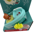 Jouet de bain Teddy et son bateau