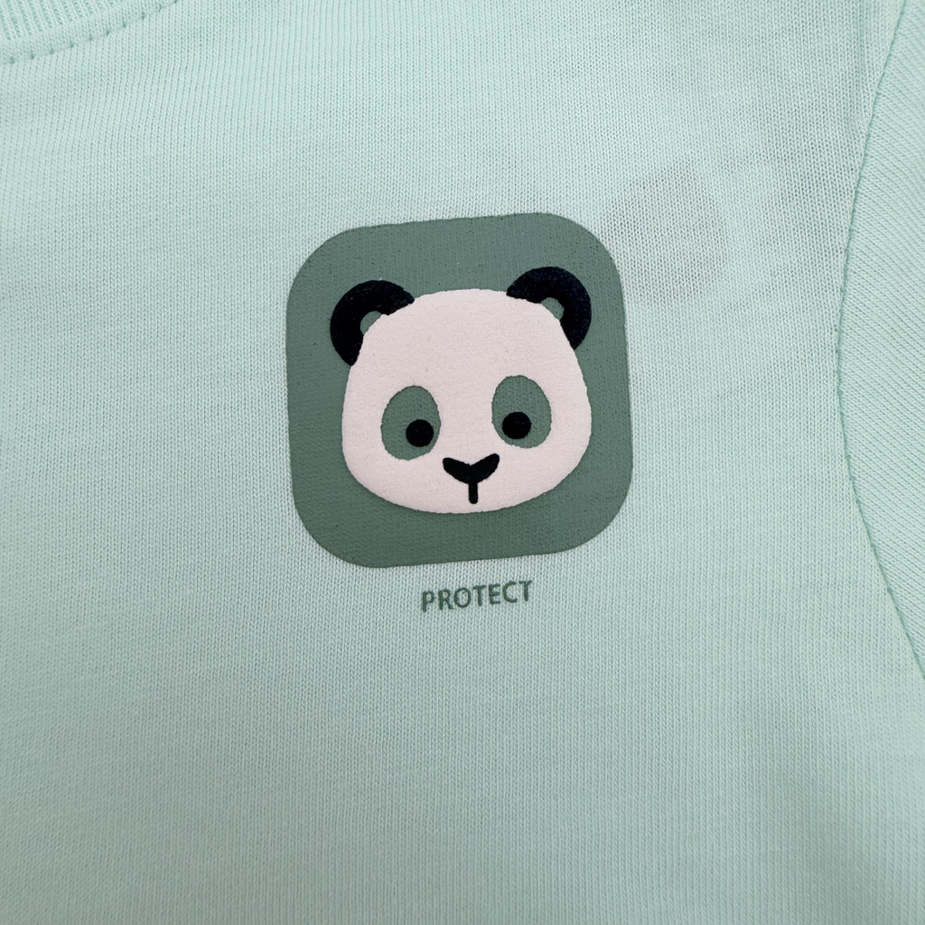 T-shirt menthe - 18 mois