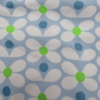 Maillot de bain une pièce bleu imprimé fleurs — 12 mois