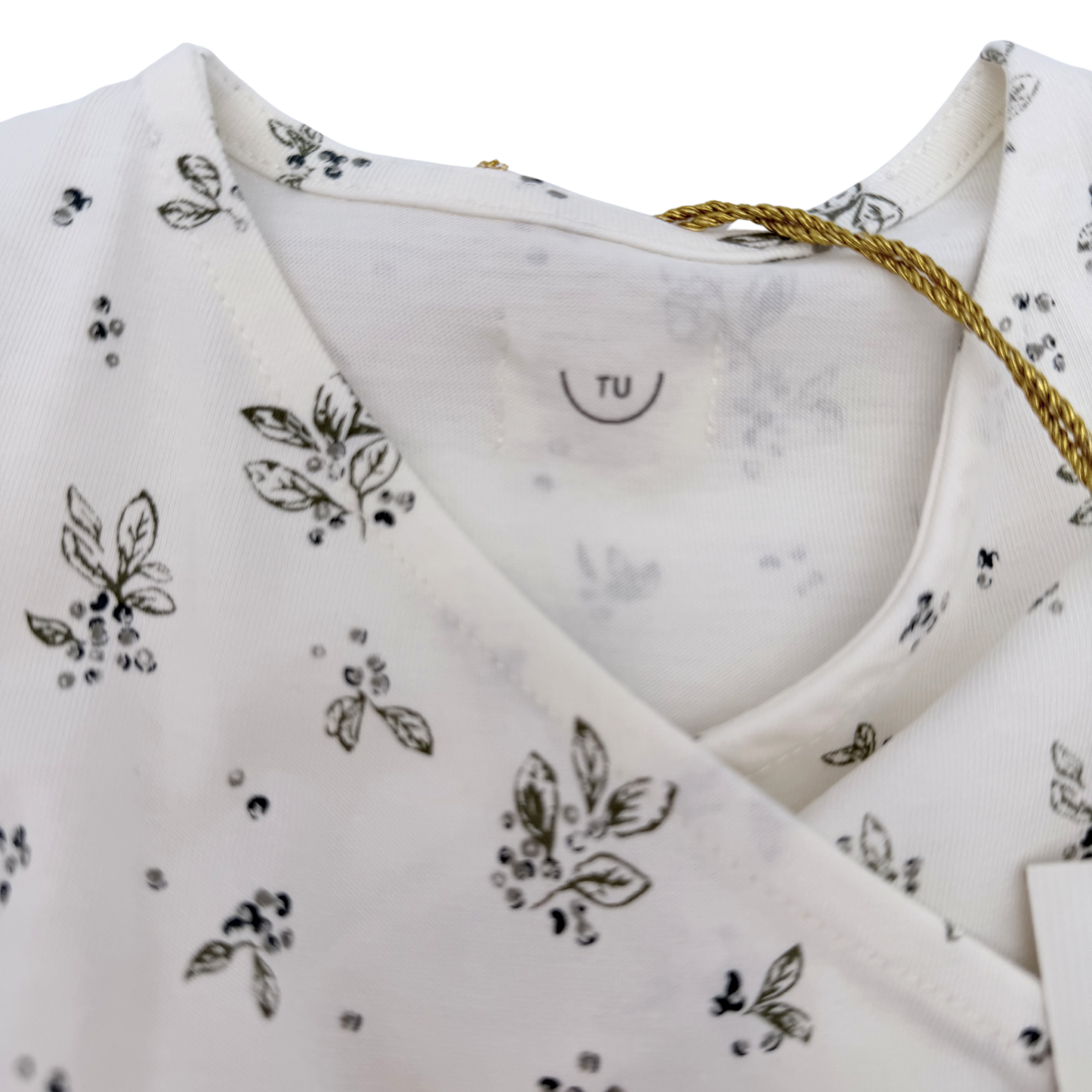 Kimono noué Californian Sloeberry — 0-3 mois