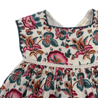 Robe sans manches fleurie — 6 mois
