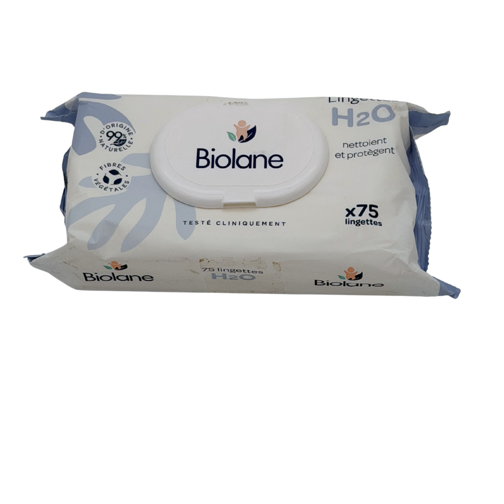 Paquet de 75 lingettes H2O