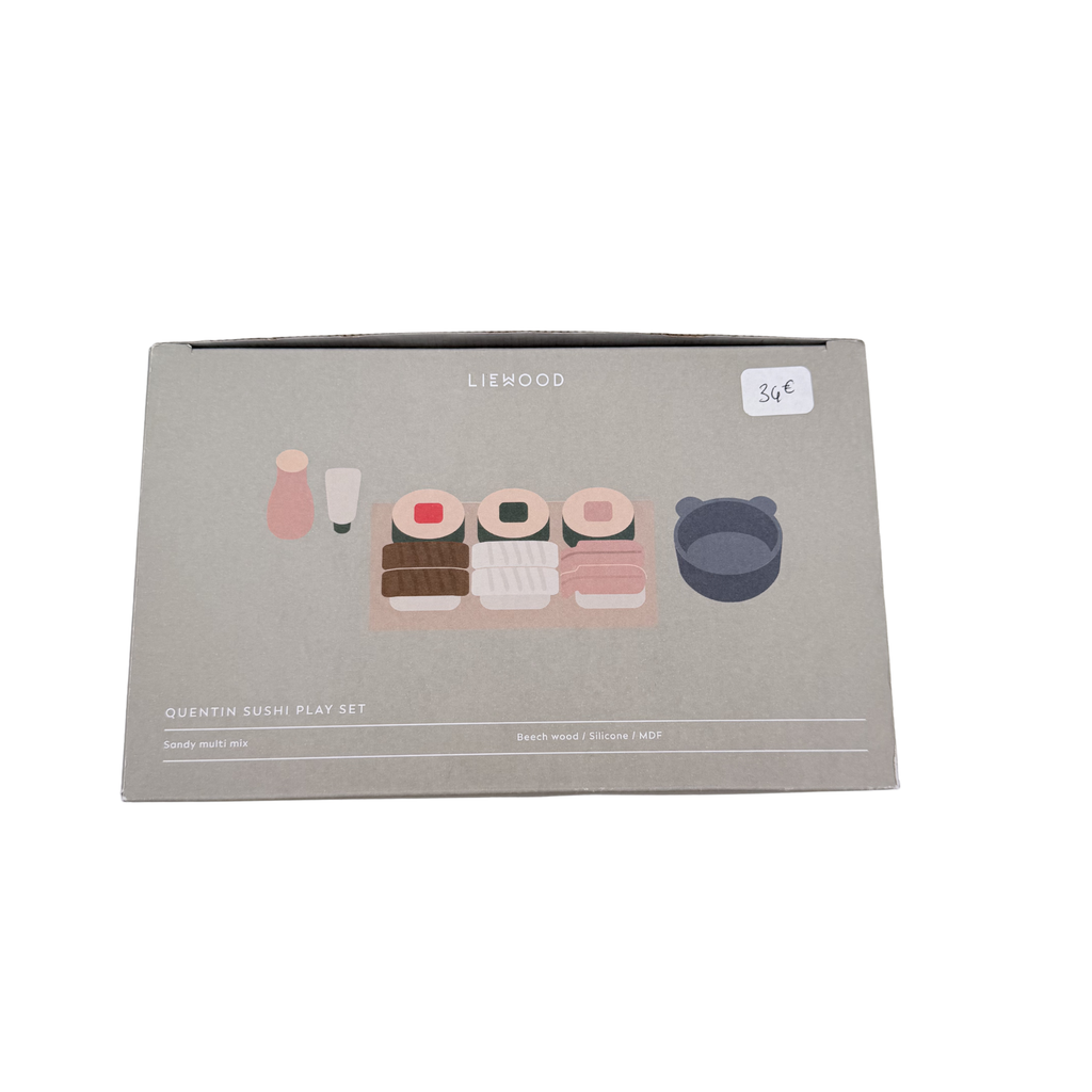 Set de sushi en bois