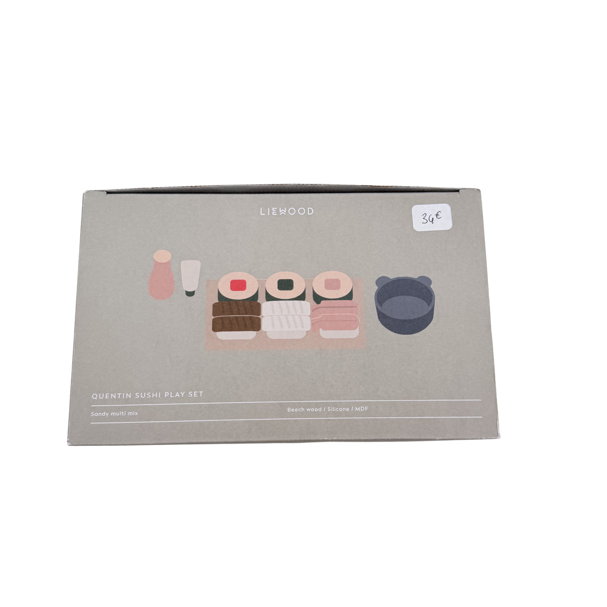 Set de sushi en bois