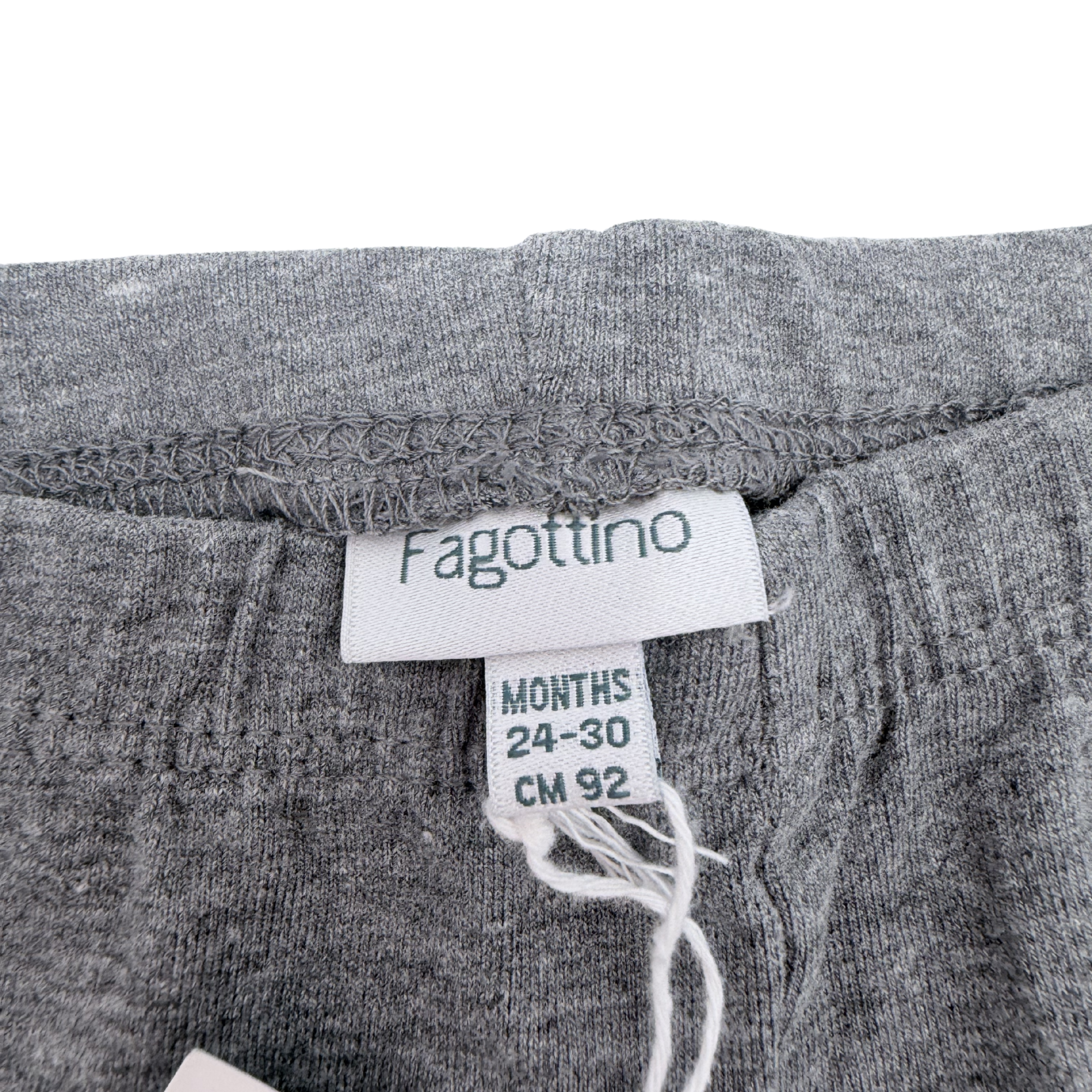 Legging gris chiné — 24-30 mois