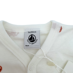 Combishort blanc imprimé crabes — 3 mois