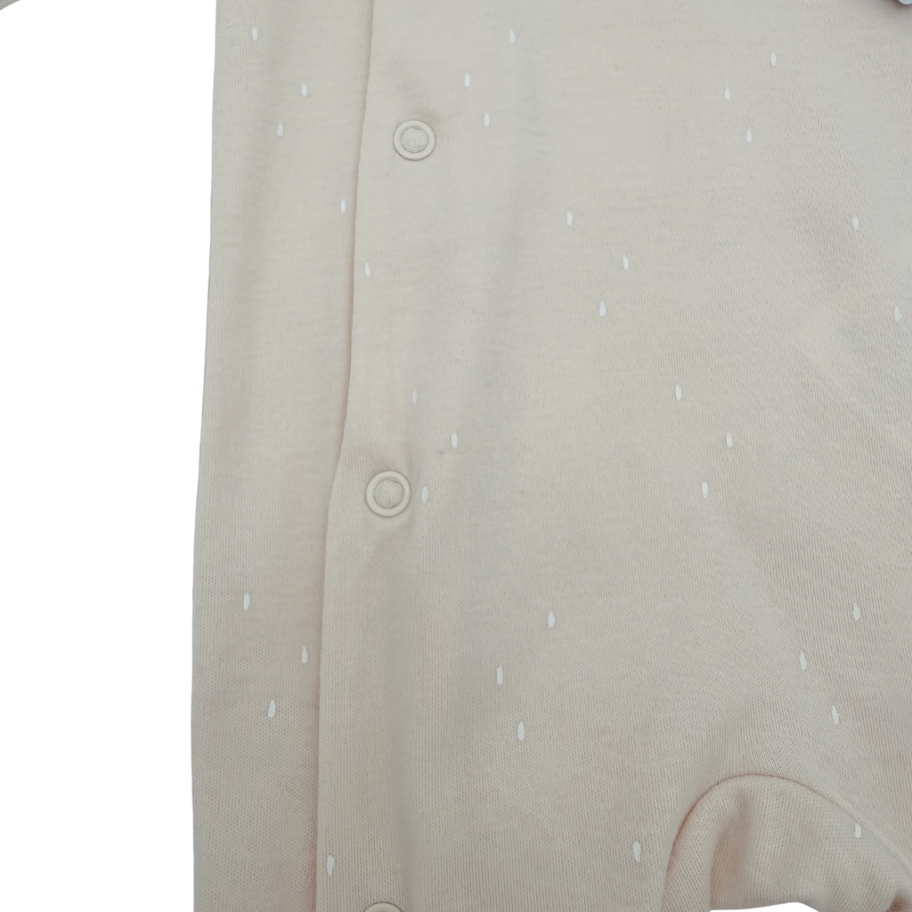 Pyjama rose poudré — 1 mois