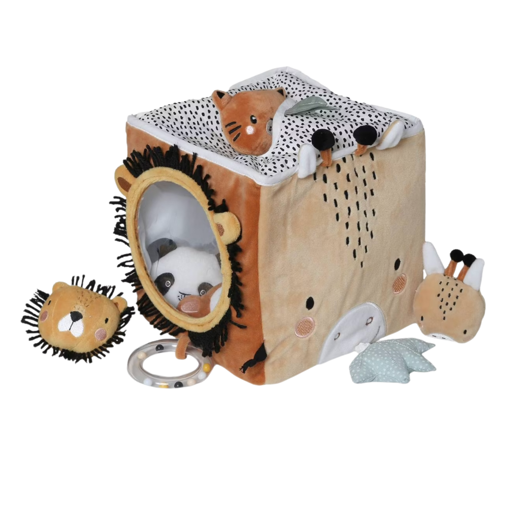 Cube d’activités jungle — multicolore