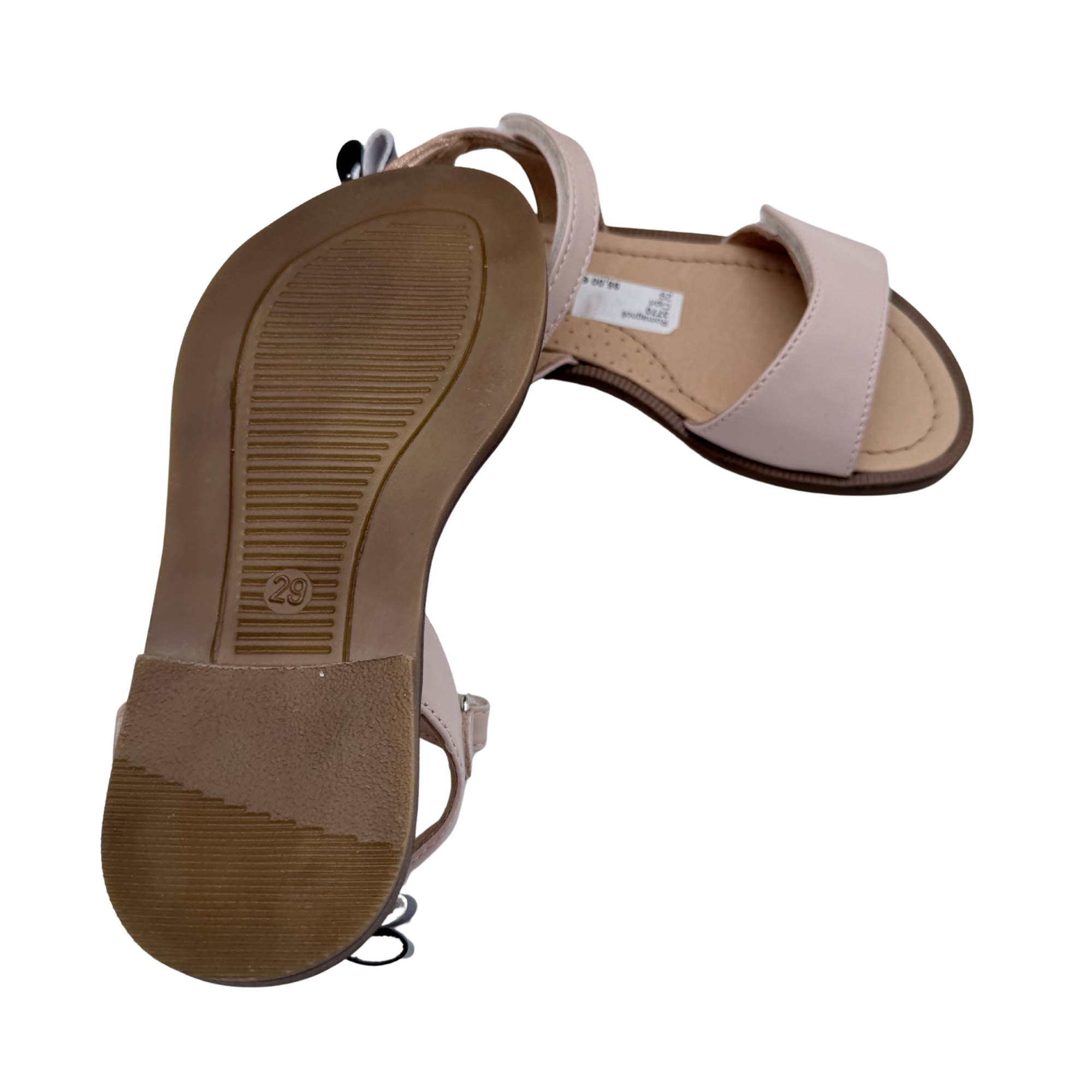 Sandales rose poudré à nœud — 29
