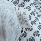 Lot de 2 langes en coton bio