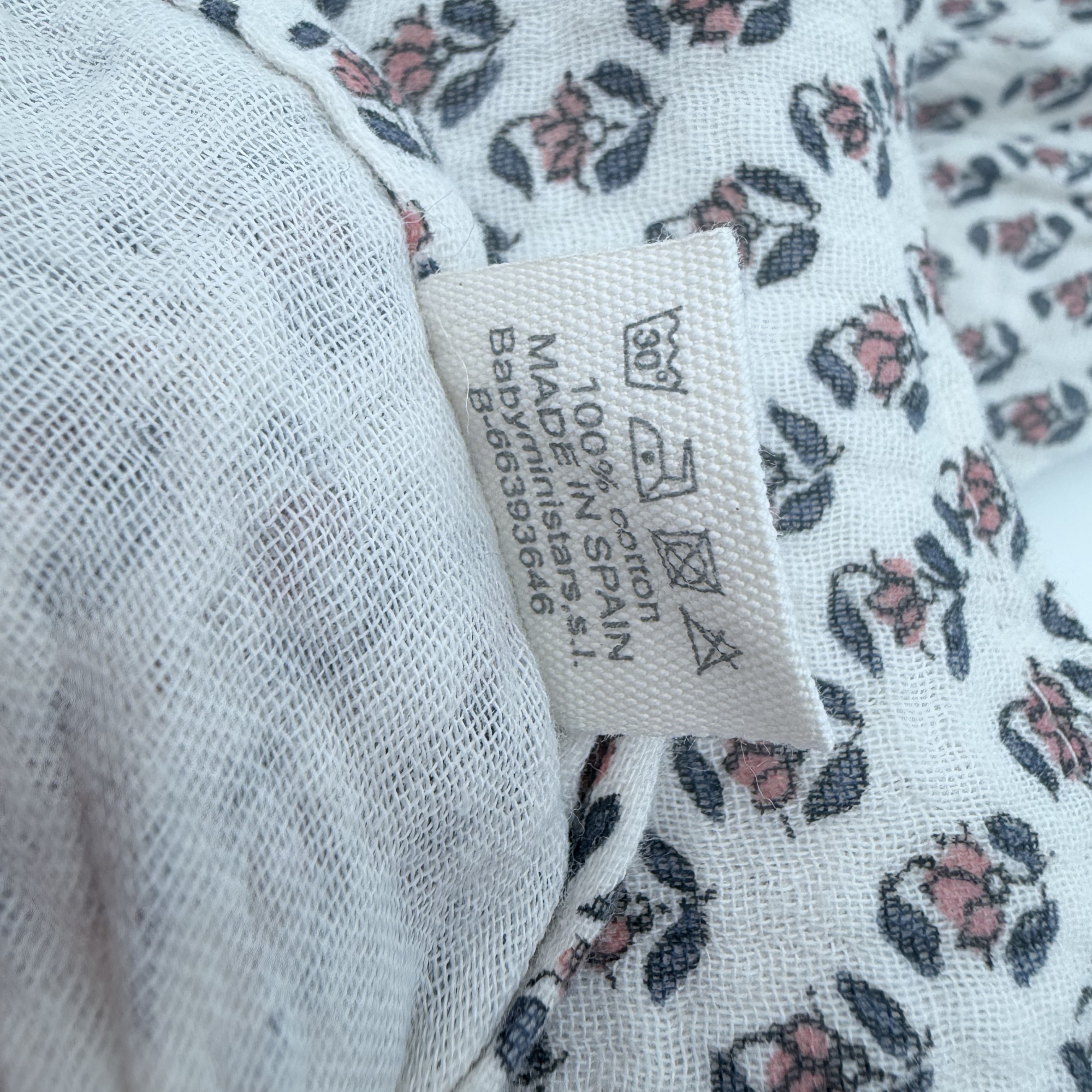 Lot de 2 langes en coton bio