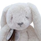 Peluche lapin ultra douce écru — 40 cm