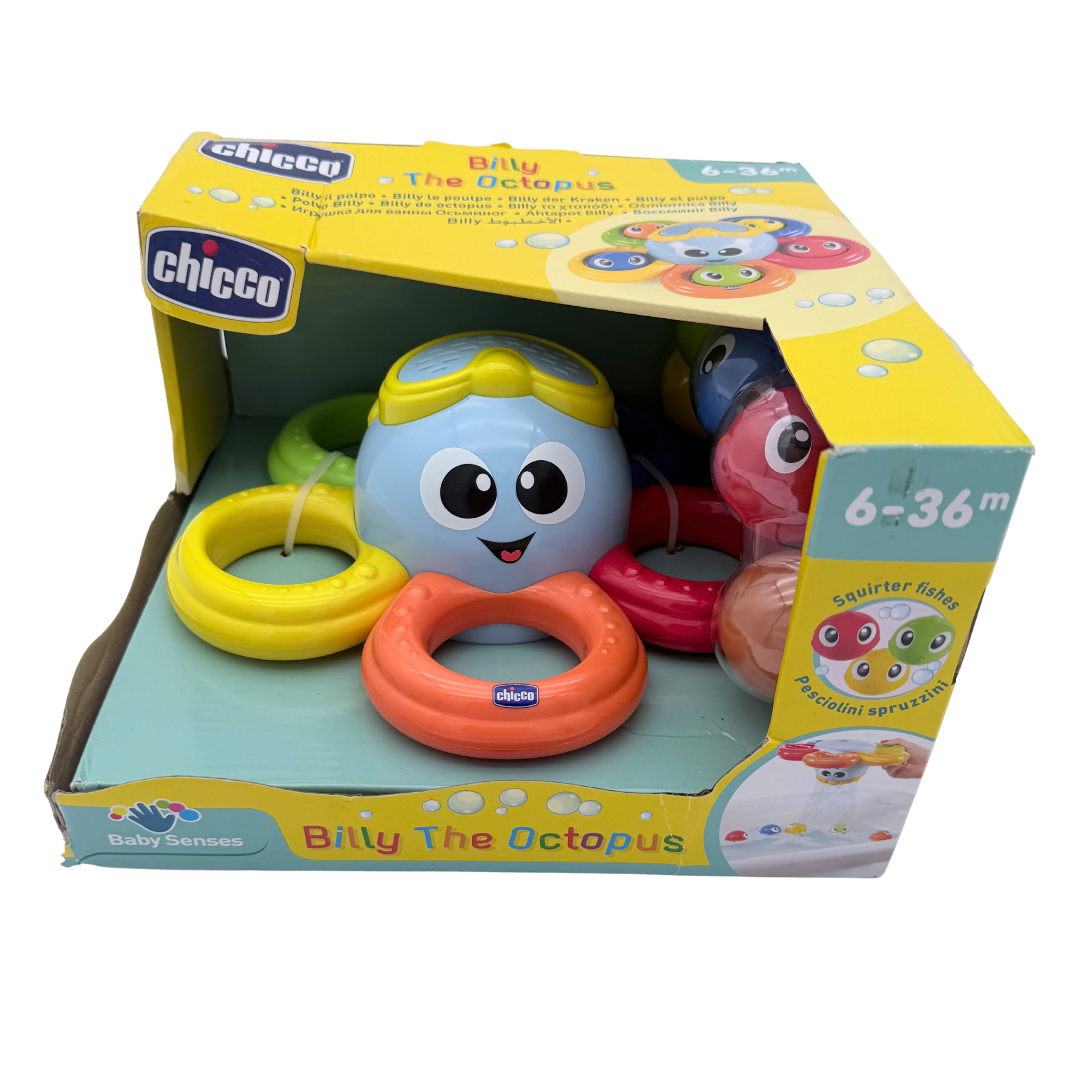 Jouet de bain Billy le Poulpe