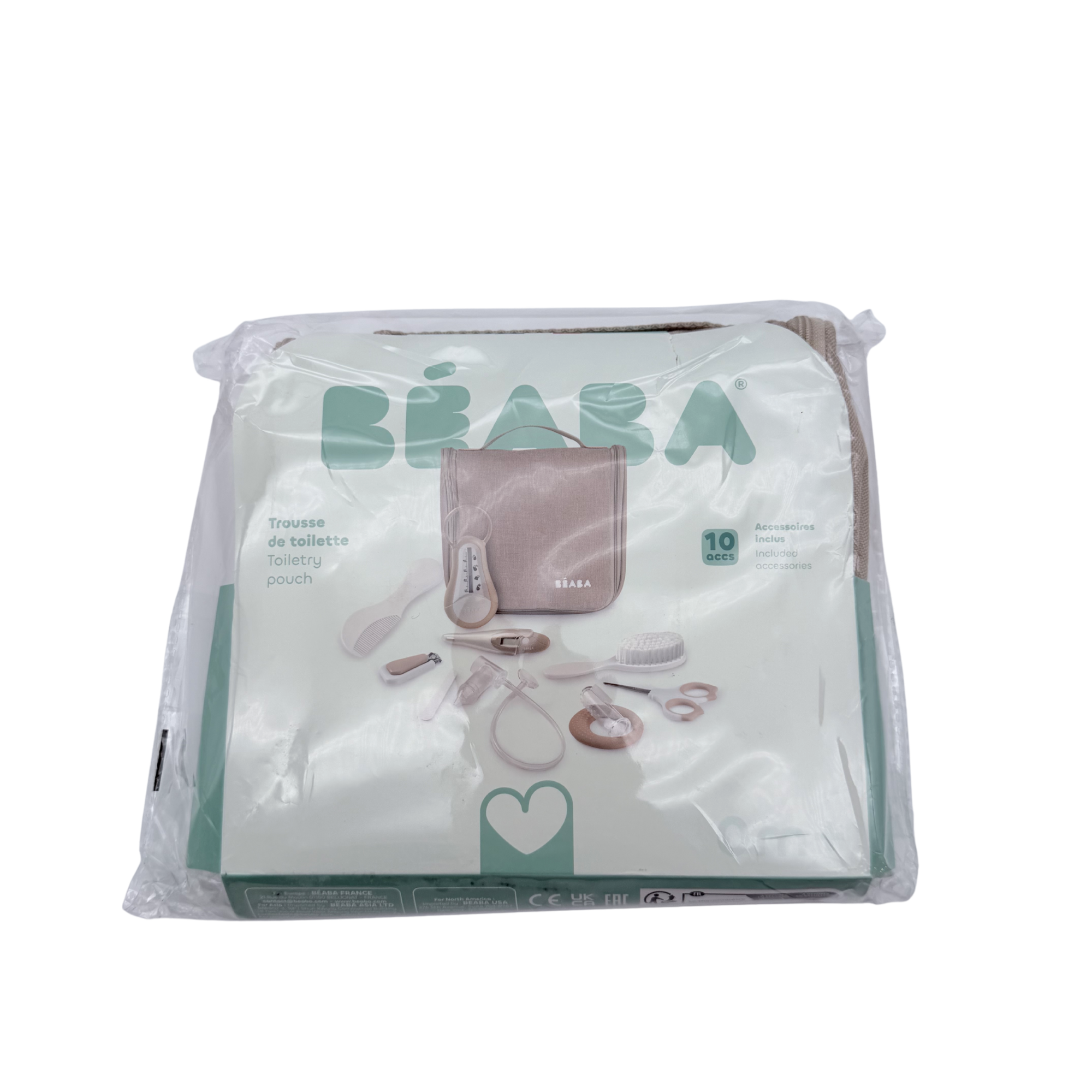 Trousse de toilette bébé 10 accessoires – Clay Earth