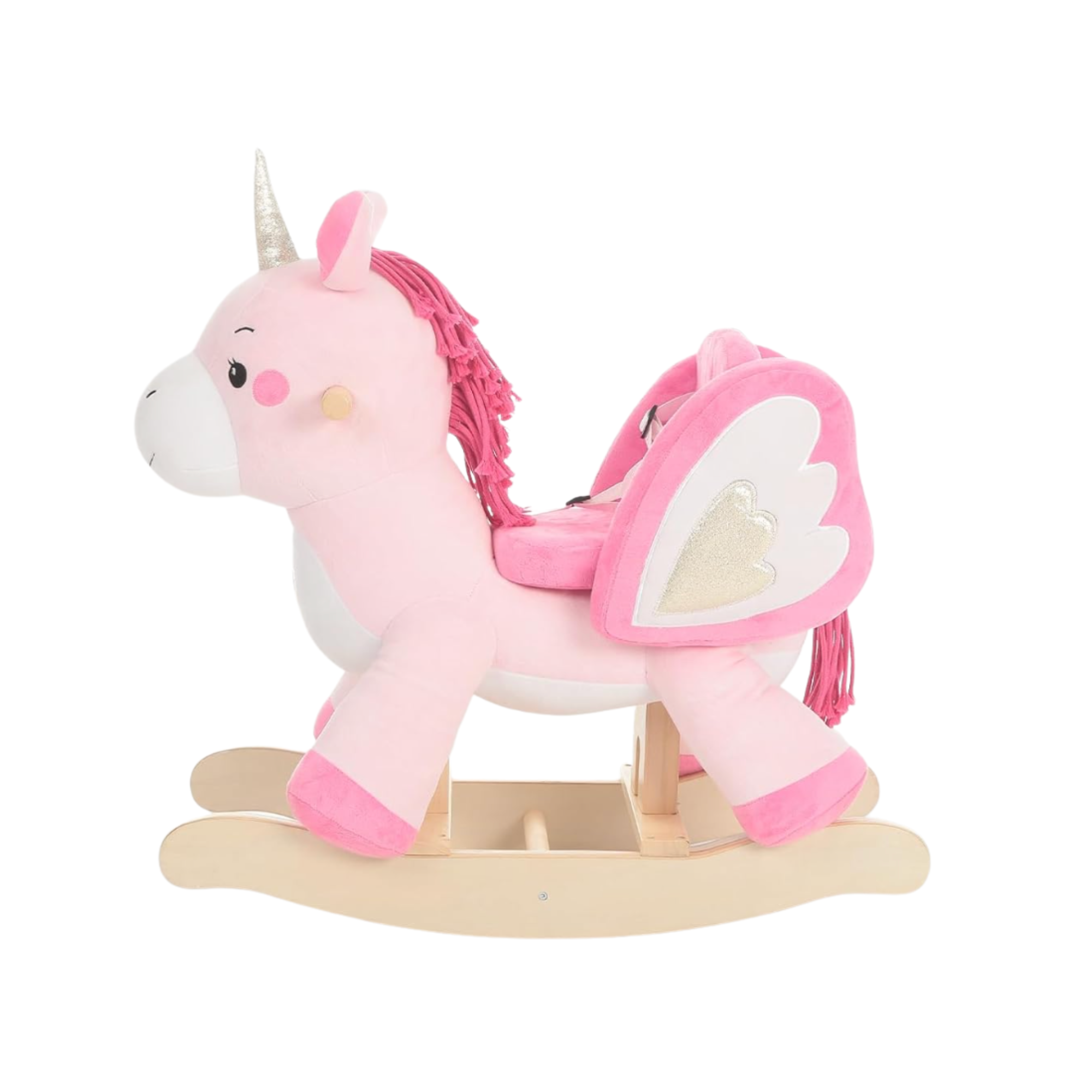 Licorne à bascule rose Labebe