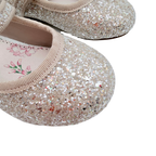 Ballerines fille dorées à paillettes - 24
