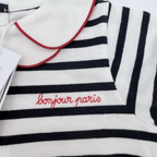 Robe marinière col Claudine — 24 mois