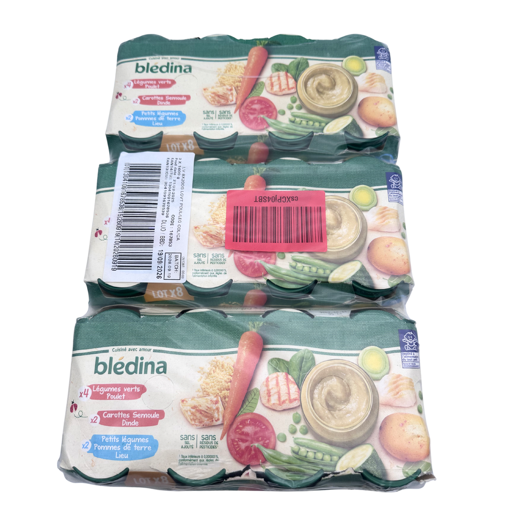 Lot de 24 petits pots — dès 6 mois