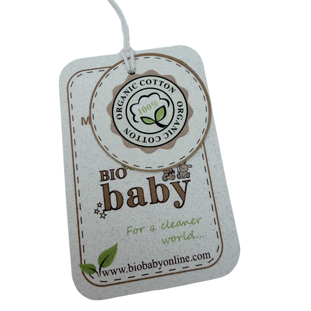 Body cache-cœur bébé bio imprimé oursons et étoiles — 1-3 mois