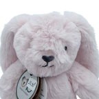 Peluche lapin rose — 25 cm