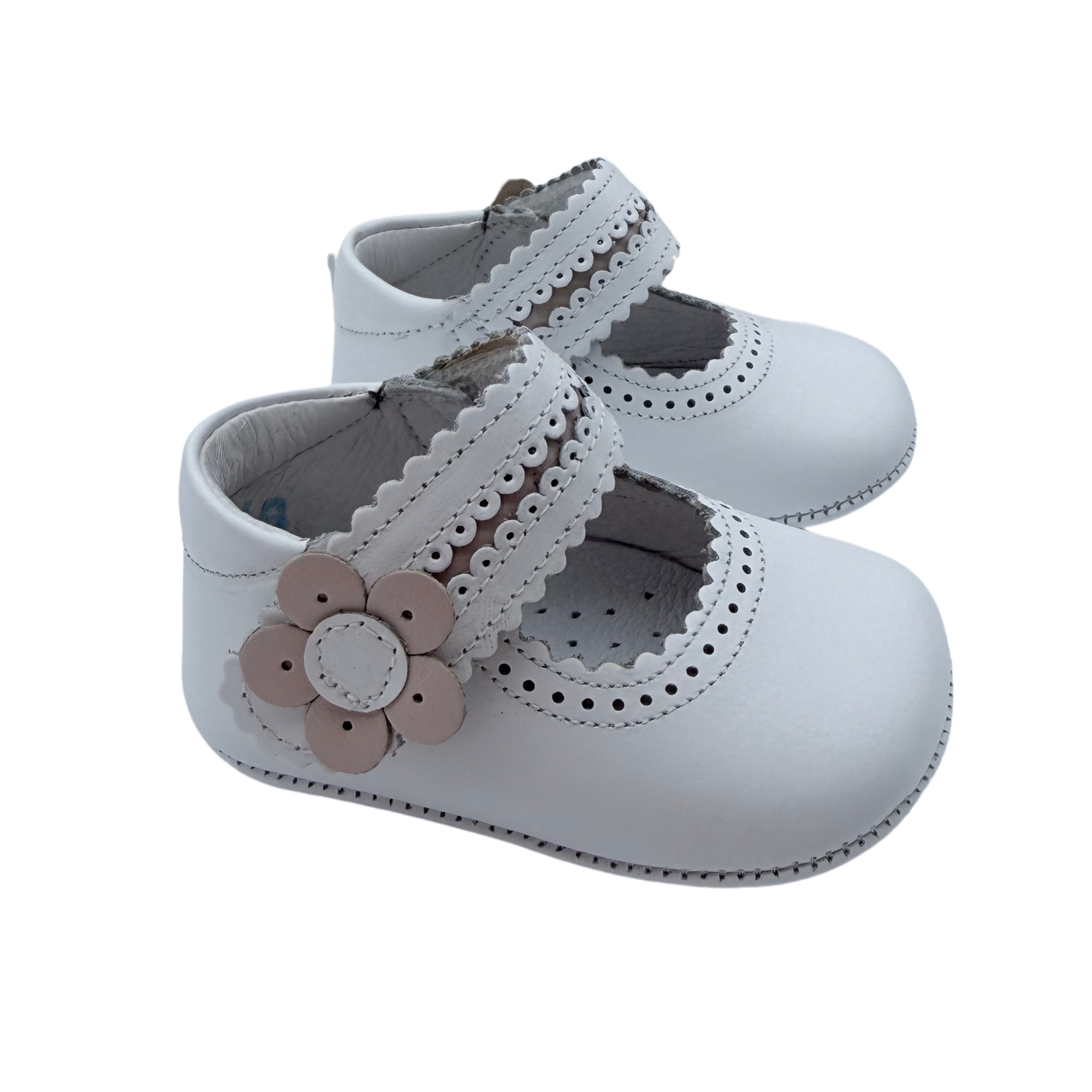 Babies blanches à fleur rose — 17